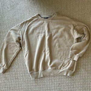 ASOS beige sweatshirt size 4